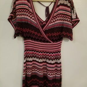 Large stretchy crochet dress